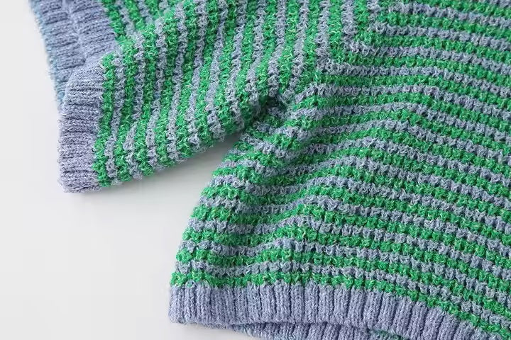 Marquee Green Drawstring Waist Knitted Shorts