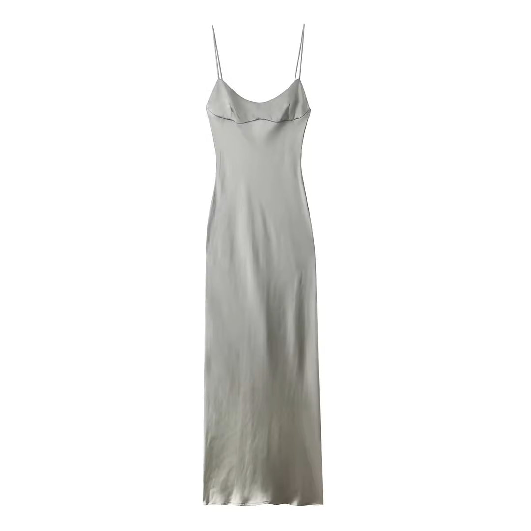 Cozbi Green Midi Dress