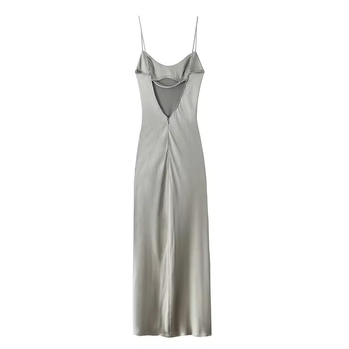 Cozbi Green Midi Dress