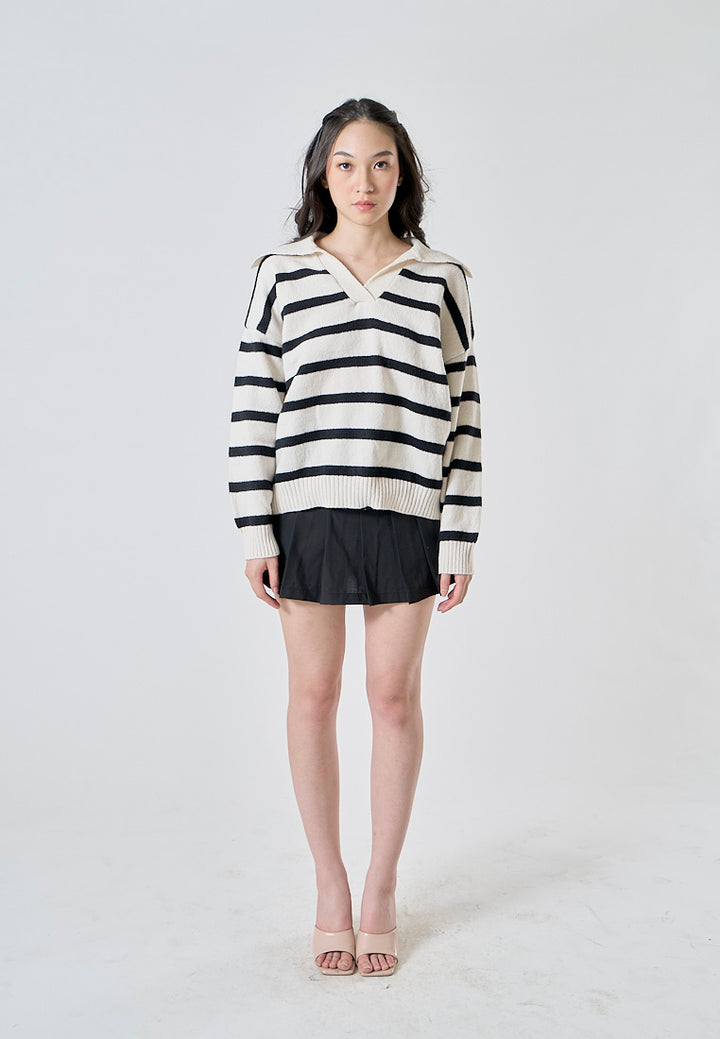 Winslow Black Pleated Sexy Mini Skirt with Belt