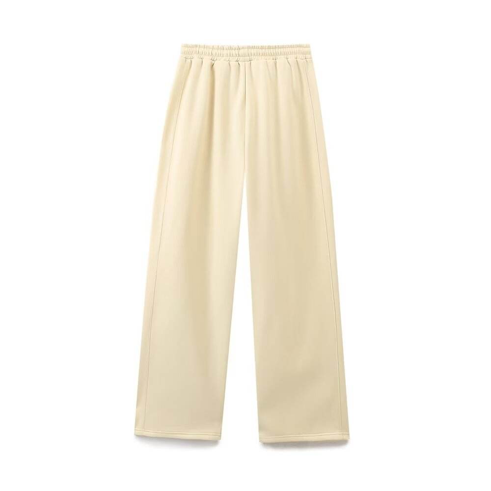 Ryker Yellow Drawstring Waist  Long Pants Trouser