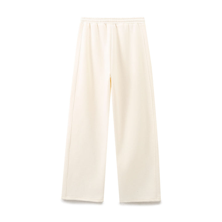 Ryker Beige Drawstring Waist  Long Pants Trouser