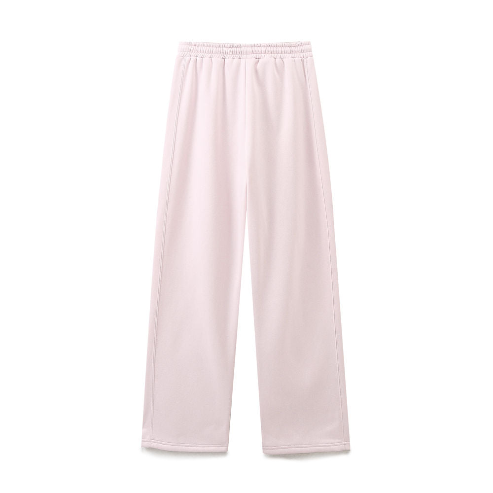 Ryker Pink Drawstring Waist  Long Pants Trouser