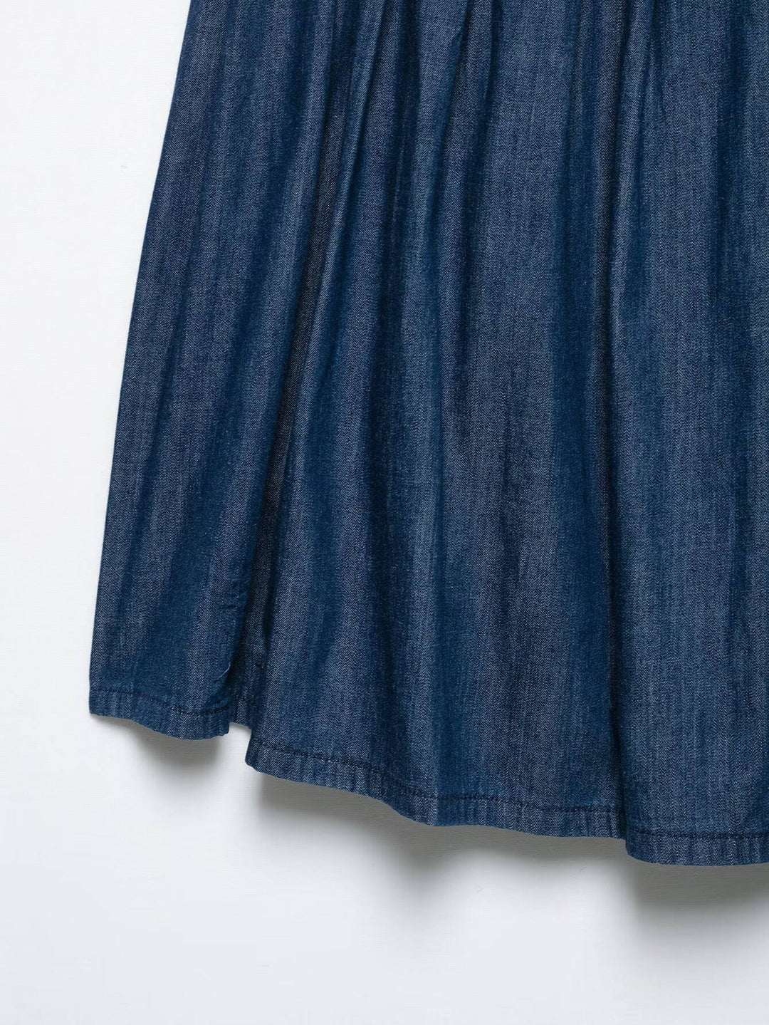 Romy Denim Blue Spaghetti Strap Mini Dress