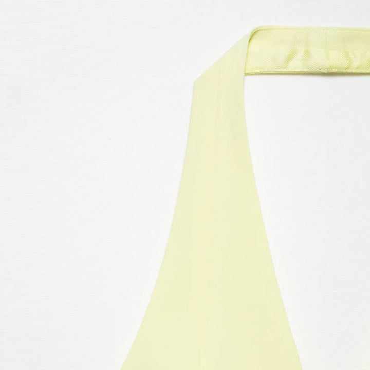 Camryn Beige Halter Neck Button Down Vest Top