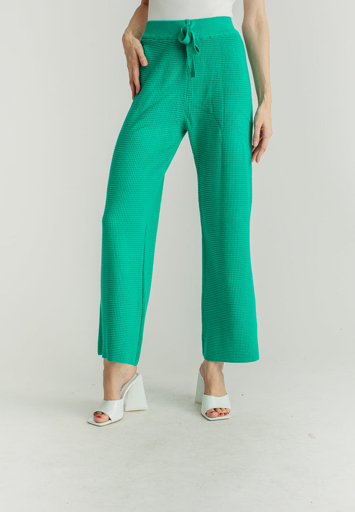 Jewel Green Straight Cut Culottes