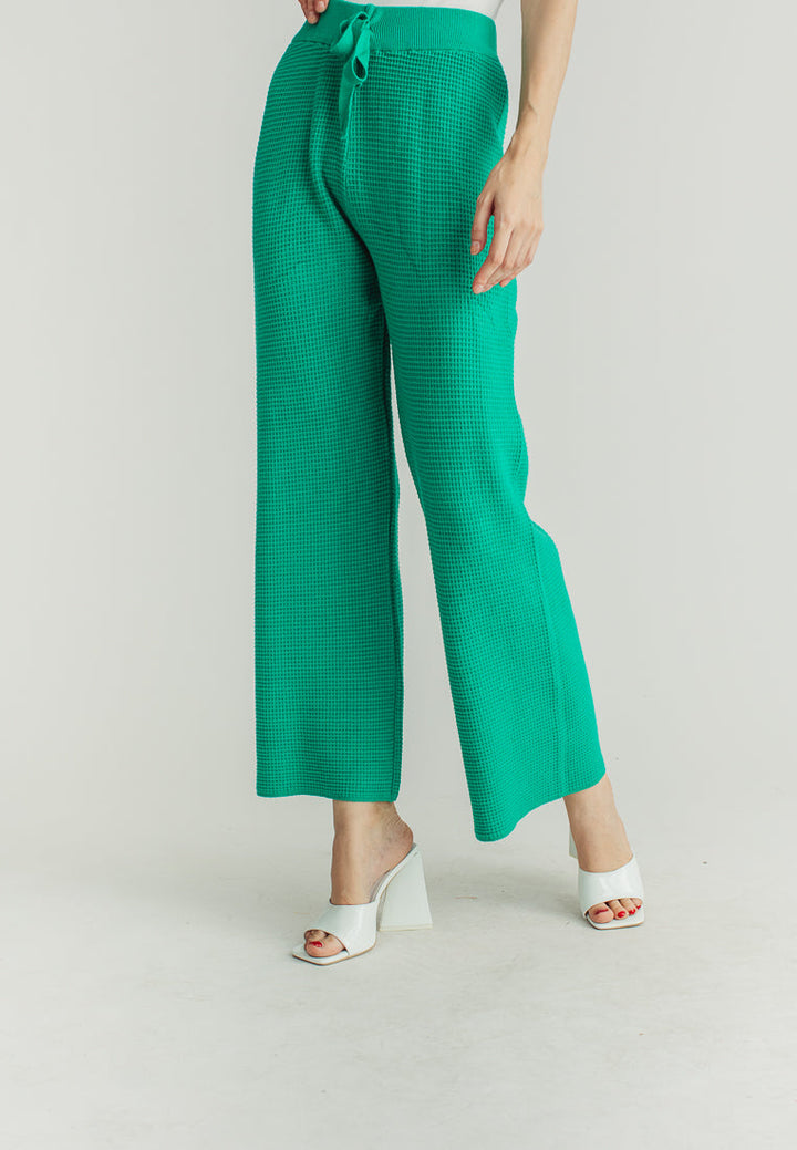 Jewel Green Straight Cut Culottes