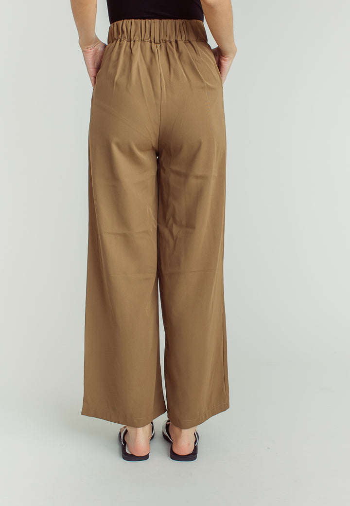 Gerry Brown Elastic Back Straight Cut Trouser Pants